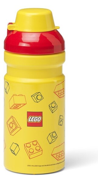 Жълти пластмасови детски кутии за храна 2 бр. Brick – LEGO®