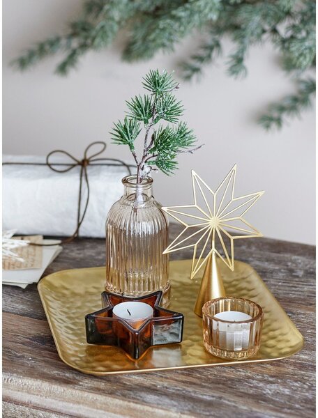 Стъклен свещник Sanga – Bloomingville