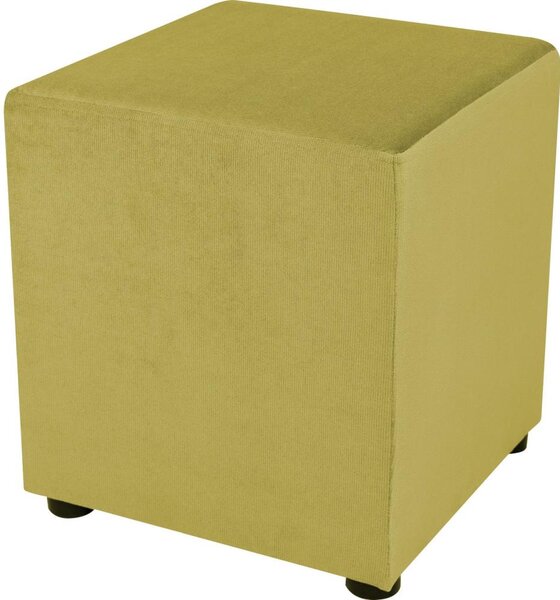 Табуретка SIX 40x40 см жълта
