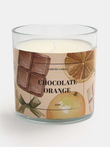 Sinsay - Ароматна свещ Chockolate orange - opaнжeв
