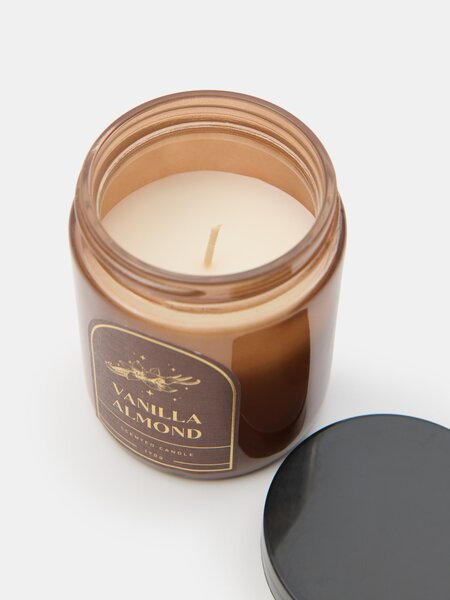 Sinsay - Ароматизирана свещ Vanilla & Almond - кaфяв