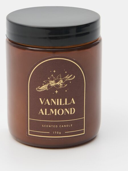 Sinsay - Ароматизирана свещ Vanilla & Almond - кaфяв