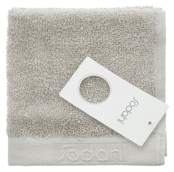 Светлосива памучна кърпа от тери 30x30 cm Comfort – Södahl