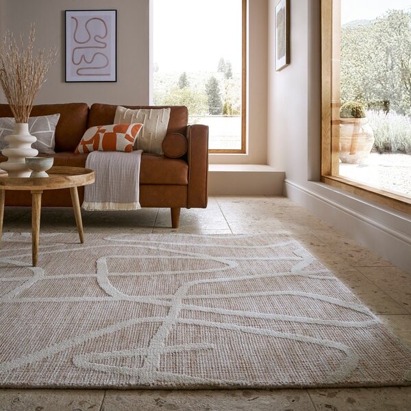 Бежов килим 160x230 cm Micah – Flair Rugs