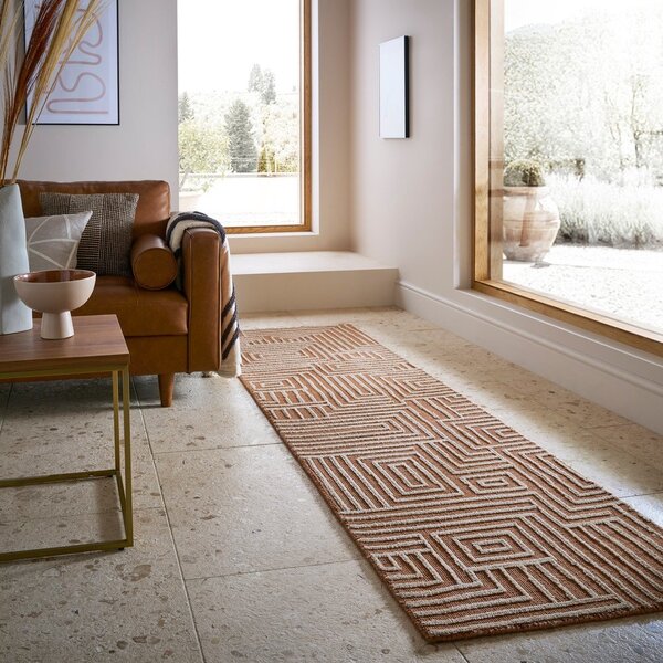 Теракотена пътека 80x300 cm Kylo – Flair Rugs