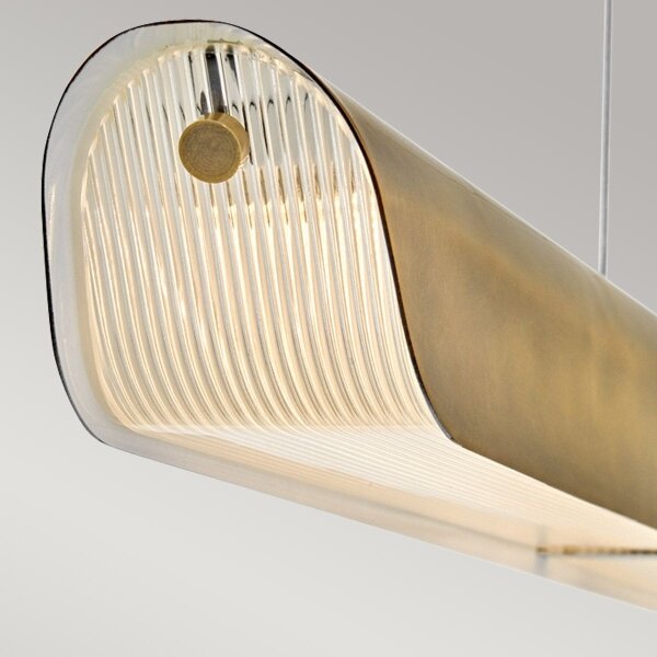 Hinkley HK-ARCO-LED-LP-117-HB - LED полилей на кабел ARCO LED/43W/230V 3000K златист