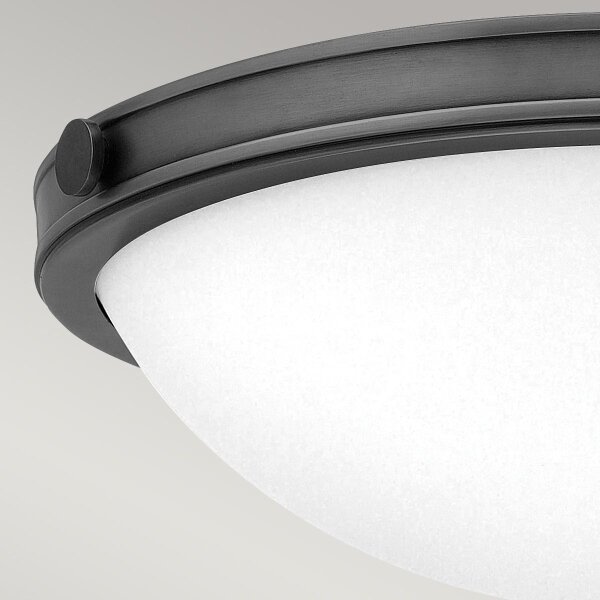 Hinkley HK-COLLIER-F-S-BX - Плафон COLLIER 2 x E27, макс. 40 W, 230 V, Ø 34,6 см