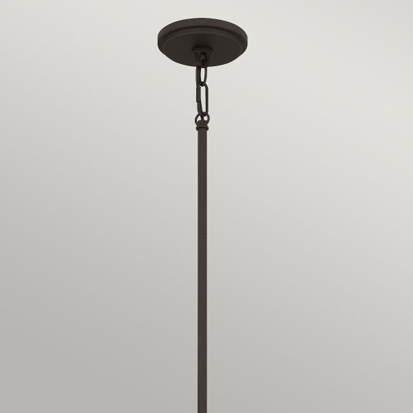Quoizel QZ-BRECKEN-2P-OZ-OPAL - Полилей на тръба BRECKEN 2xE27/60W/230V черно/бяло