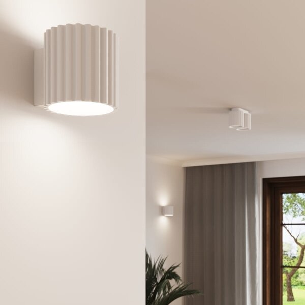 Sollux SL.1780 - Точково осветително тяло AURA 2xGU10/10W/230V бяло