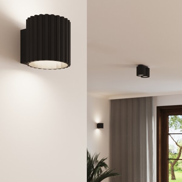 Sollux SL.1786 - Стенно осветително тяло AURA 1xG9/10W/230V черно