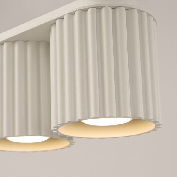 Sollux SL.1790 - Точково осветително тяло AURA 2xGU10/10W/230V кремаво
