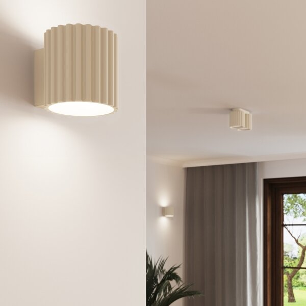 Sollux SL.1791 - стенен аплик AURA 1xG9/10W/230V в кремав цвят