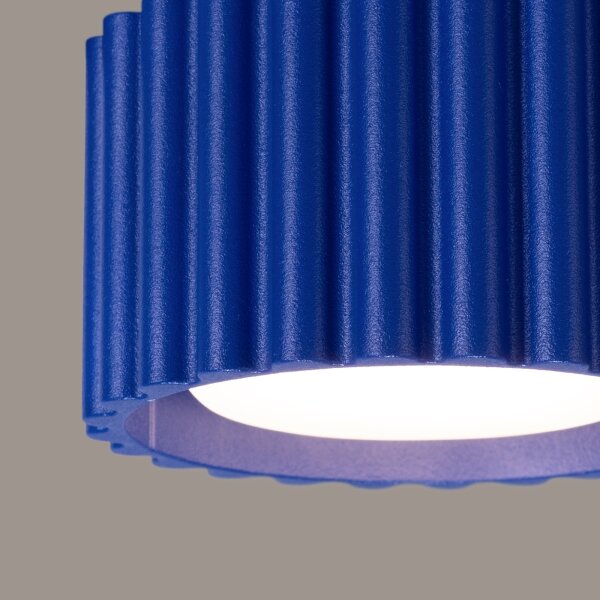 Sollux SL.1812 - Точково осветително тяло AURA 1xGX53/10W/230V 6 cm синьо