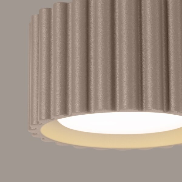 Sollux SL.1817 - Точково осветително тяло AURA 1xGX53/10W/230V 6 cm таупе