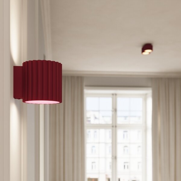 Sollux SL.1823 - точково осветително тяло AURA 2xGX53/10W/230V, червено