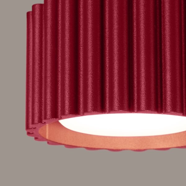 Sollux SL.1822 - Точково осветително тяло AURA 1xGX53/10W/230V 6 см червено