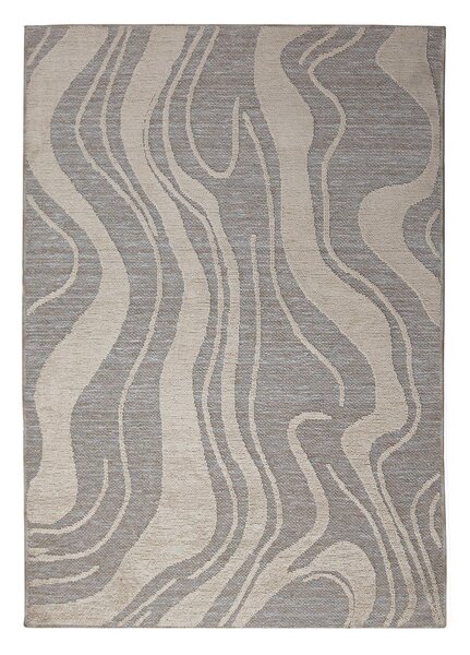 Сив килим подходящ за пране 120x165 cm Calder – Flair Rugs