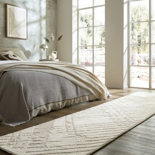 Кремава пътека 80x300 cm Remy – Flair Rugs