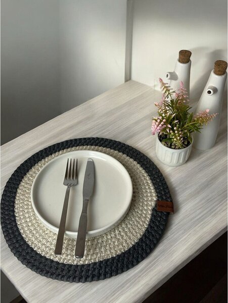 Подложка за хранене от юта ø 33 cm Wicker – Mila Home Luxury