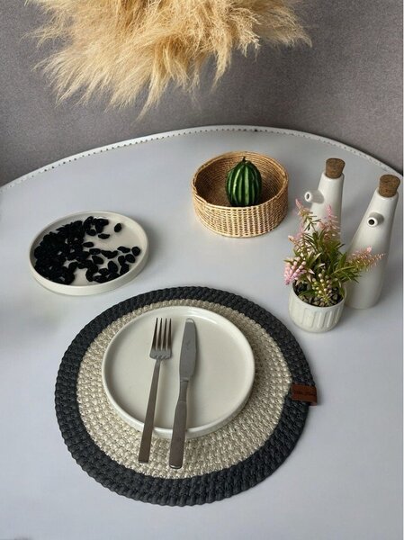 Подложка за хранене от юта ø 33 cm Wicker – Mila Home Luxury