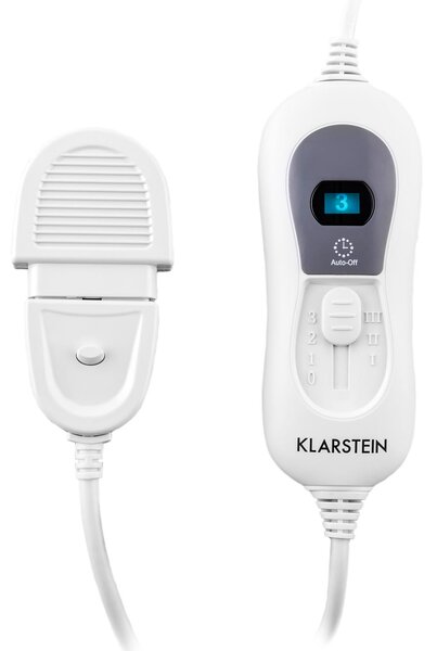 Klarstein Дистанционно управление за електрически одеяла Dr. Watson XL и XXL, резервна част, LED дисплей, 2 м, разглобяемо