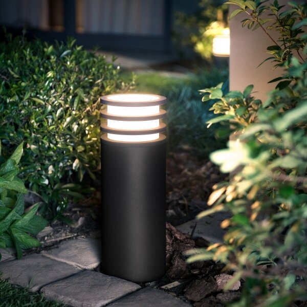 Philips - LED RGB димируема външна лампа Hue LUCCA 1xE27/8,1W/230V IP44