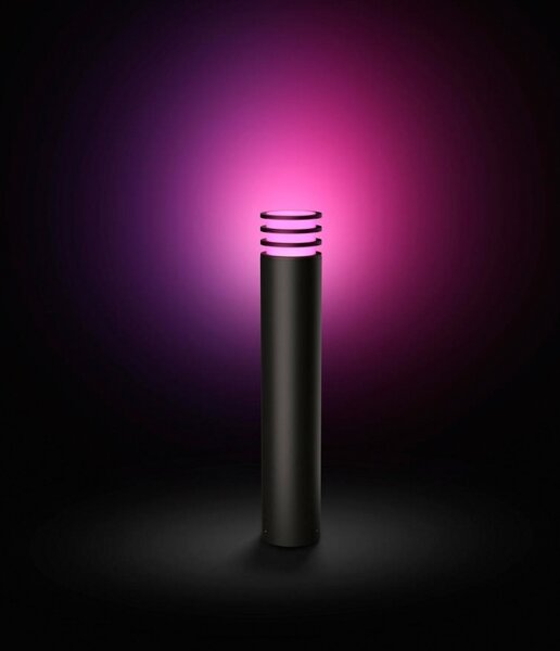 Philips - LED RGB димируема външна лампа Hue LUCCA 1xE27/8,1W/230V IP44