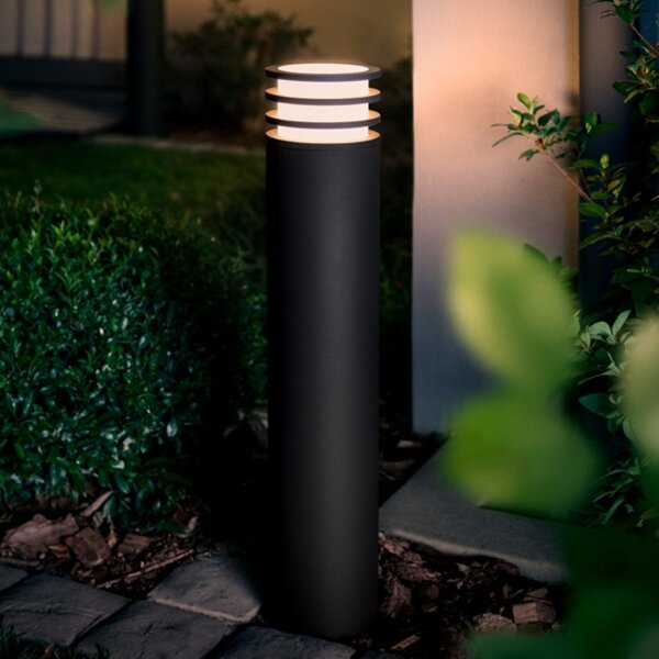 Philips - LED RGB димируема външна лампа Hue LUCCA 1xE27/8,1W/230V IP44