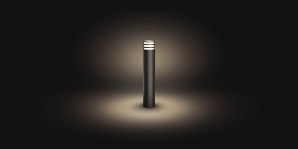 Philips - LED RGB димируема външна лампа Hue LUCCA 1xE27/8,1W/230V IP44