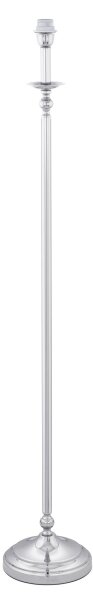 Brilagi - LED подова лампа CERIA 1xE27/60W/230V, Ø 45 см, лъскав хром/бял