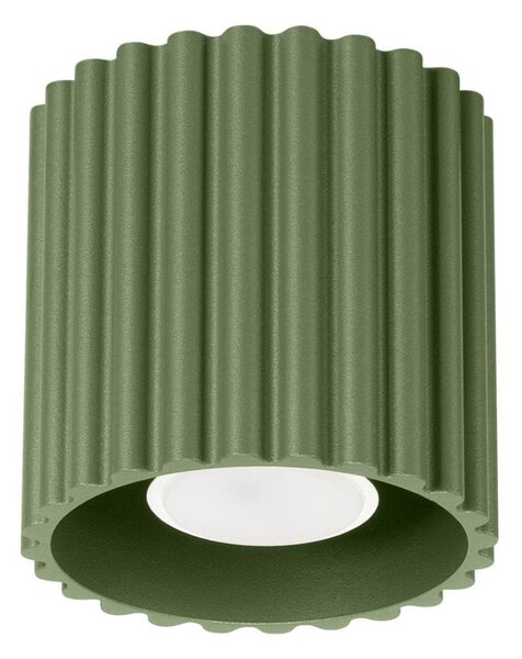 Sollux SL.1794 - Точково осветително тяло AURA 1xGU10/10W/230V 10 см зелено