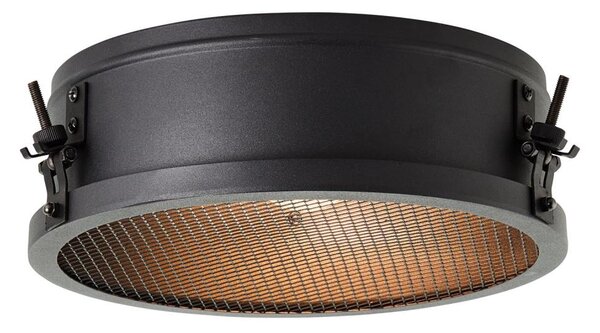 Brilliant - Таванно осветително тяло ZOIS 1xE27/60W/230V Ø 30 см черно