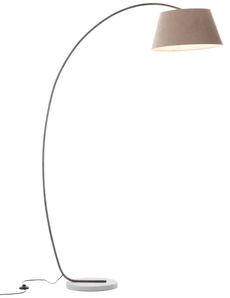 Brilliant - Подова лампа BROK 1xE27/60W/230V таупе