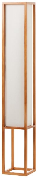 Brilliant - Подова лампа SEASIDE 2xE27/40W/230V бяла/кафява