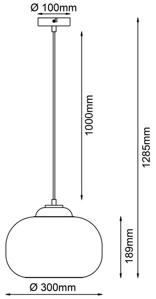Brilliant - Висяща лампа на кабел BLOP 1xE27/60W/230V, оранжева