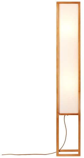 Brilliant - Подова лампа SEASIDE 2xE27/40W/230V бяла/кафява