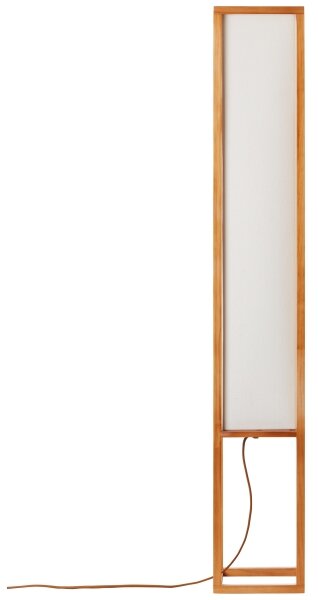 Brilliant - Подова лампа SEASIDE 2xE27/40W/230V бяла/кафява