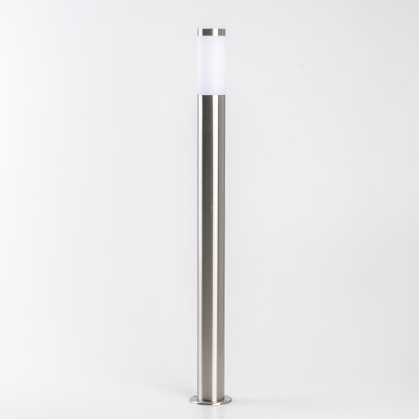 BRILAGI - Външна лампа ELIA 1xE27/20W/230V IP44 100 см матов хром
