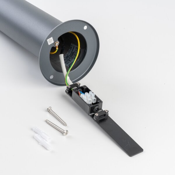 BRILAGI - Външна лампа ELIA 1xE27/20W/230V IP44 100 cm антрацит