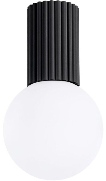 Sollux SL.1713 - Плафон за баня HALO 1xG9/8W/230V IP44 черен