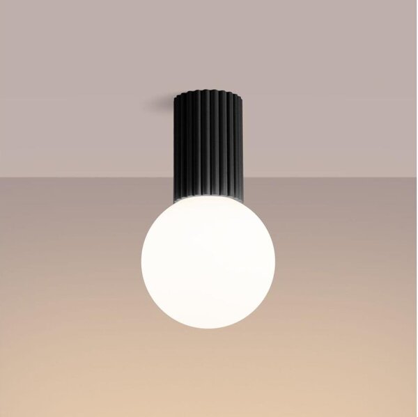 Sollux SL.1713 - Плафон за баня HALO 1xG9/8W/230V IP44 черен