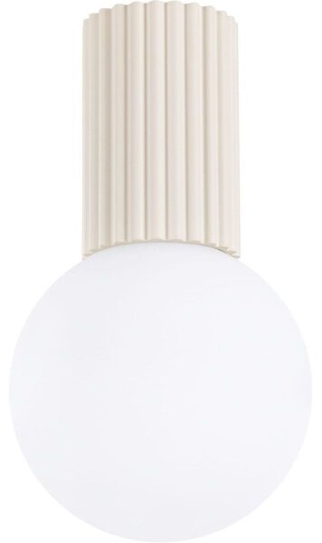 Sollux SL.1718 - Плафон за баня HALO 1xG9/8W/230V IP44 кремав