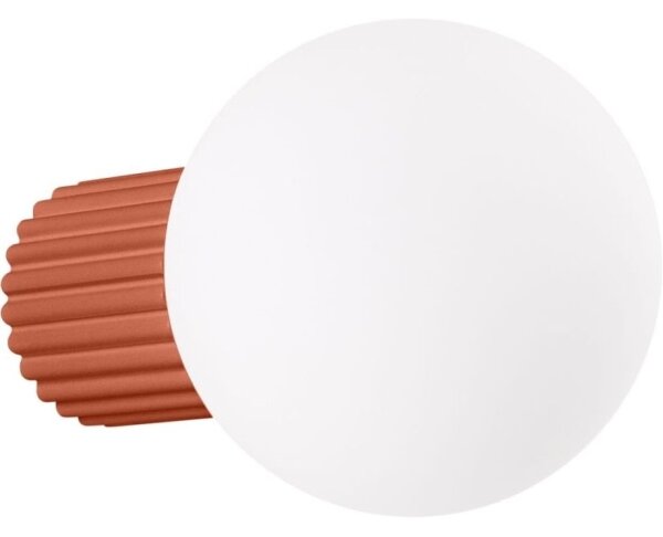 Sollux SL.1727 - Аплик за баня HALO 1xG9/8W/230V IP44 оранжев