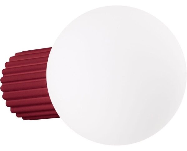 Sollux SL.1747 - Аплик за баня HALO 1xG9/8W/230V IP44 червен