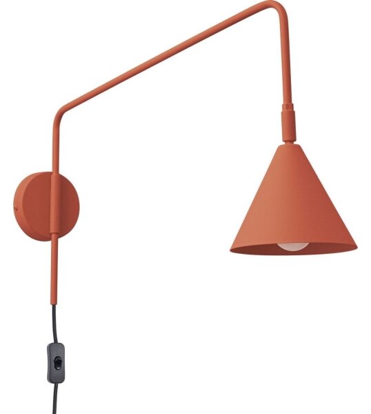 Sollux SL.1701 - Аплик NOX 1xE14/10W/230V оранжев
