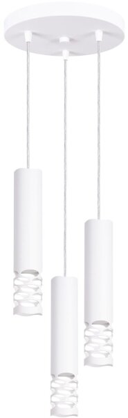 Sollux SL.1694 - Пендел LIRO 3xGU10/10W/230V бял