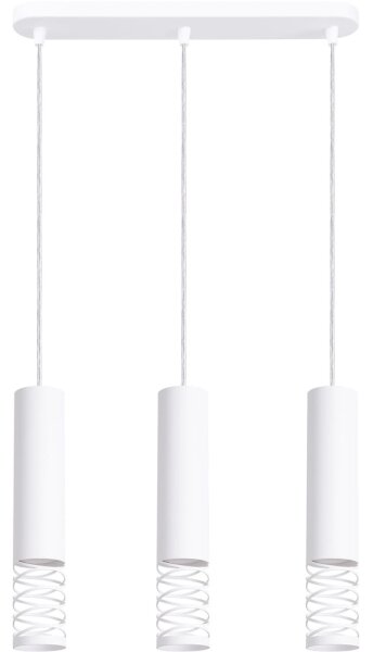 Sollux SL.1688 - Пендел LAMI 3xGU10/10W/230V бял