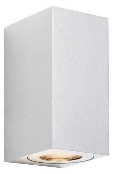 Nordlux - Външно стенно осветително тяло CANTO 2xGU10/28W/230V IP44 бяло
