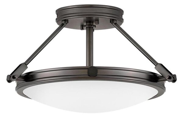 Hinkley HK-COLLIER-SF-S-BX - Плафонен полилей COLLIER 3xE14/40W/230V Ø 41,7 cm