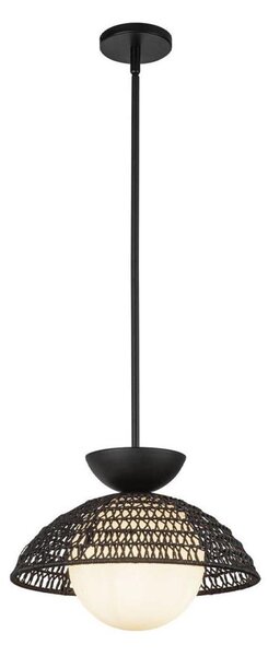 Alora Mood ALM-PERTH-P-BK - Полилей на тръба PERTH 1xE27/60W/230V Ø 37,5 cm черен